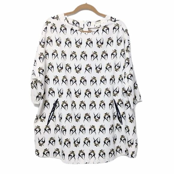 BASIC HOUSE Love Dancing Tunic Top - Picture 6 of 6